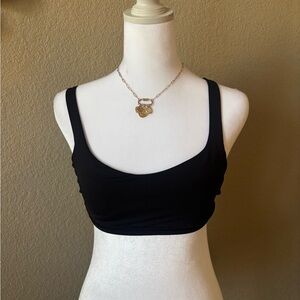 lululemon athletica Black Scoop-Style Sports Bra